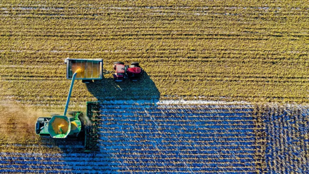 A group of people working on a field - Tax Credits